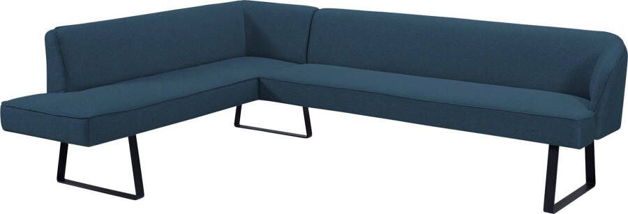 Exxpo sofa fashion Hoekbank Americano met opstaande naad en metalen poten bekleding in verschillende kwaliteiten - Foto 3