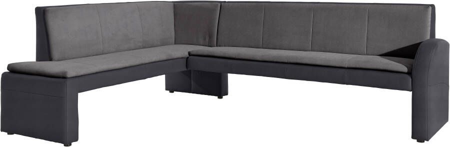 Exxpo sofa fashion Hoekbank Cortado elegant en modern met hoog zitcomfort hoge bodemvrijheid mooie detailverwerking optioneel leren bekleding - Foto 4