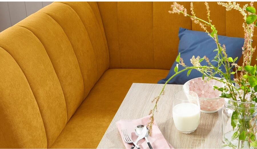 Exxpo sofa fashion Hoekbank Costa moderne rugstikking comfortabel en elegant hoge houten voet - Foto 5