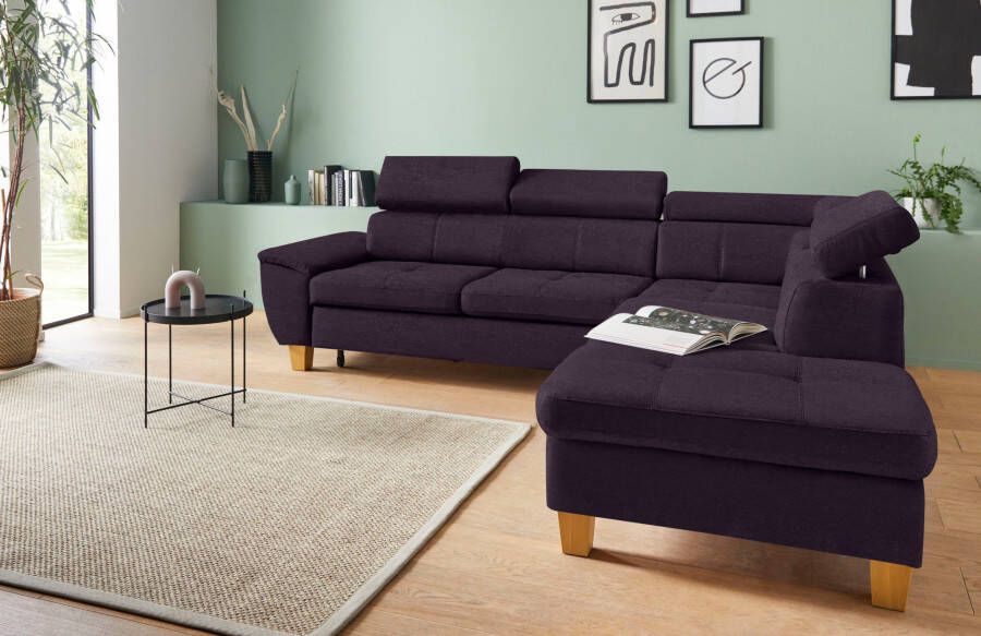 Exxpo sofa fashion Hoekbank Enya uitgebreide afwerking hoog zitcomfort comfortabel L-vorm - Foto 13