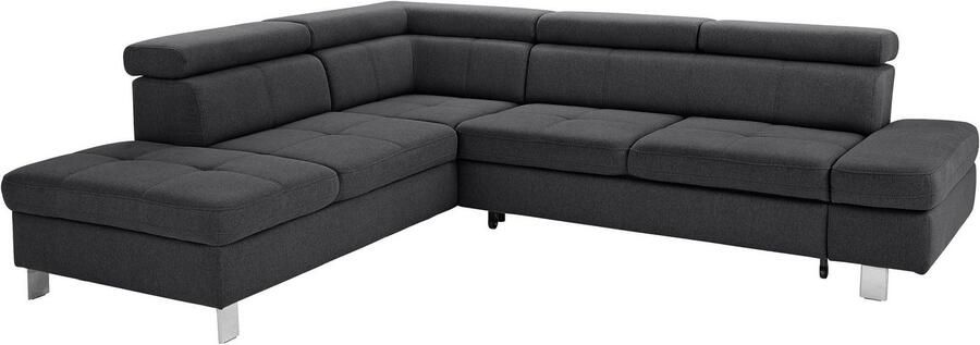 Exxpo sofa fashion Hoekbank Fiji L-vorm met verstelbare hoofdsteun resp. rugleuning naar keuze met slaapfunctie - Foto 10
