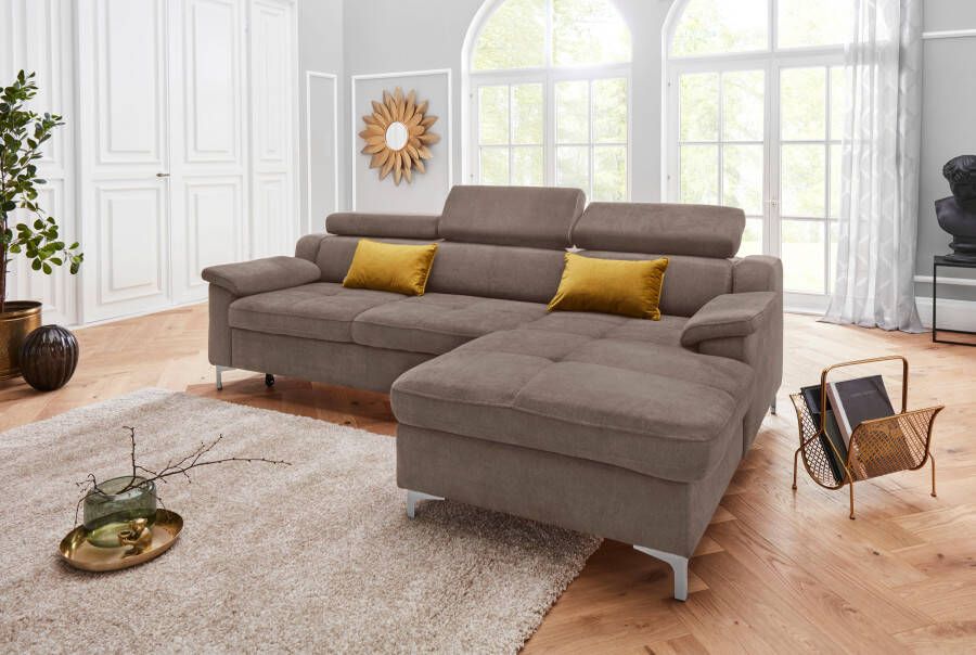 Exxpo sofa fashion Hoekbank Florence optioneel met slaapfunctie