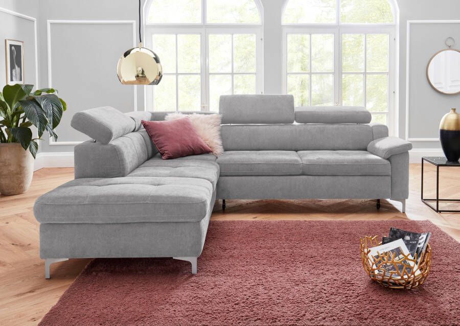 Exxpo sofa fashion Hoekbank Florenz L-vorm optioneel met slaapfunctie - Foto 9