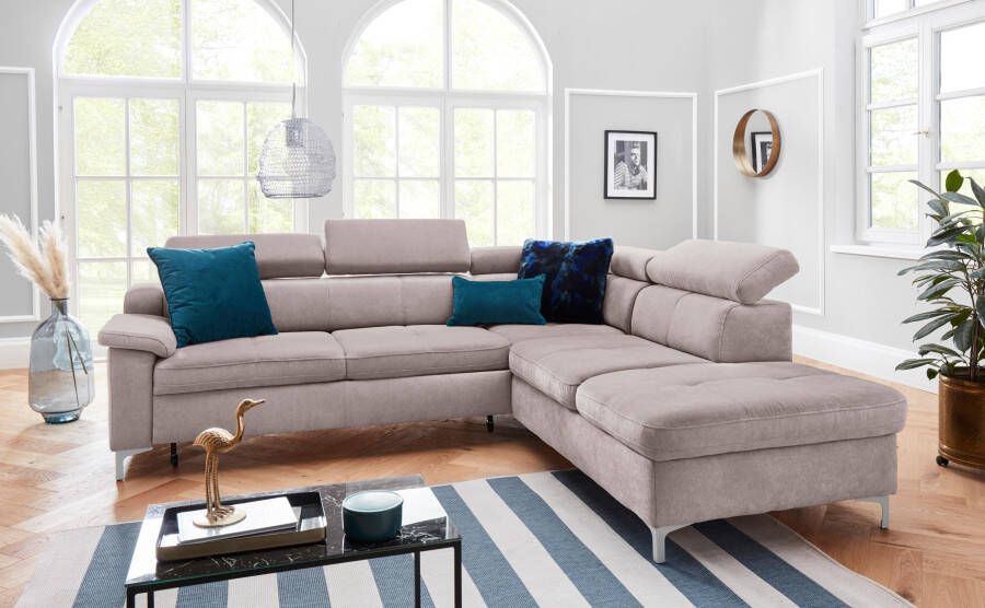 Exxpo sofa fashion Hoekbank Florenz L-vorm optioneel met slaapfunctie - Foto 11