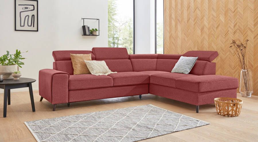Exxpo sofa fashion Hoekbank Forza L-Form inclusief verstelbare hoofd- en rugleuning naar keuze met slaapfunctie - Foto 9