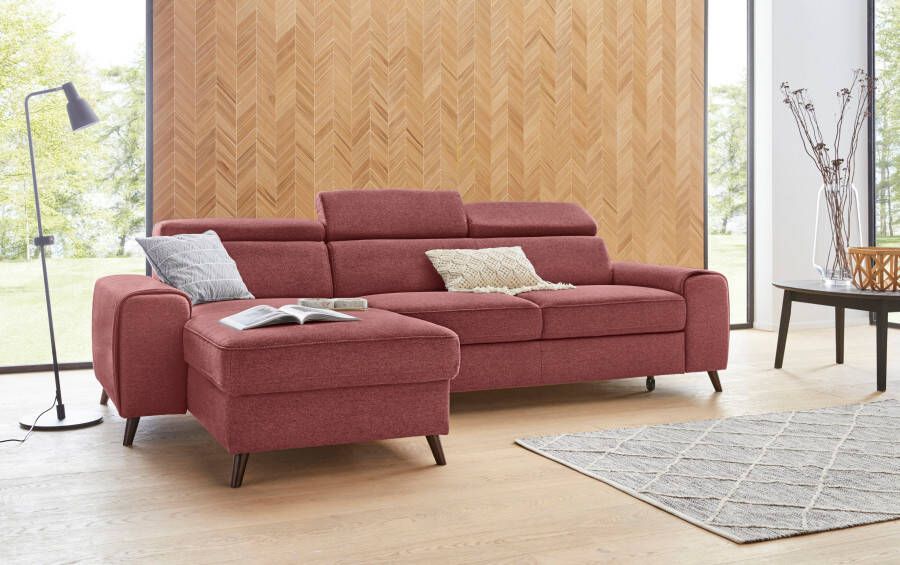 Exxpo sofa fashion Hoekbank Forza L-Form inclusief verstelbare hoofd- en rugleuning naar keuze met slaapfunctie - Foto 6