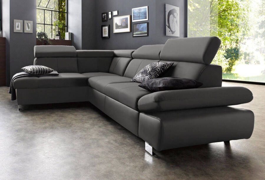 Exxpo sofa fashion Hoekbank Happy L-Form optioneel met slaapfunctie - Foto 4