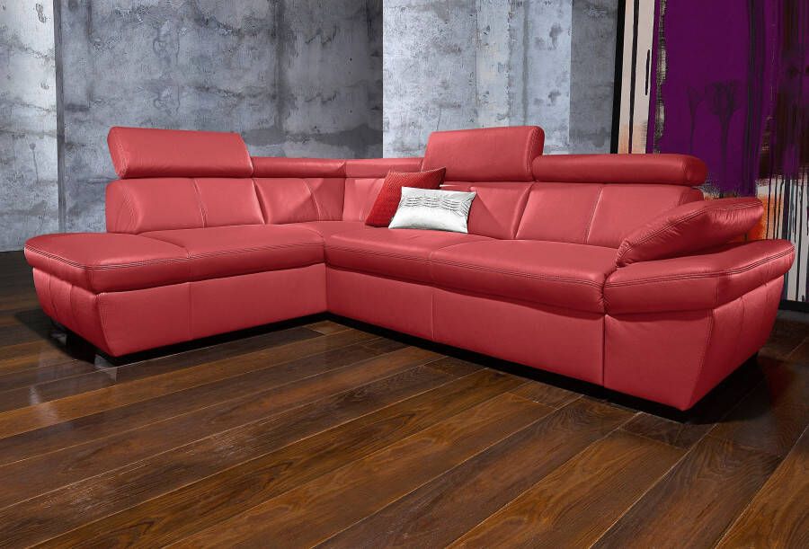 Exxpo sofa fashion Hoekbank Salerno inclusief verstelbare hoofdsteun en verstelbare armleuning naar keuze met slaapfunctie - Foto 3