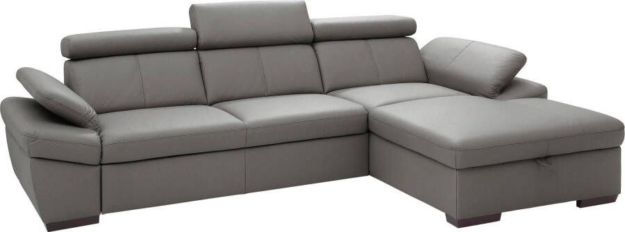 Exxpo sofa fashion Hoekbank Salerno inclusief verstelbare hoofdsteun en verstelbare armleuning naar keuze met slaapfunctie - Foto 5
