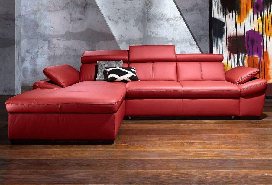 Exxpo sofa fashion Hoekbank Salerno inclusief verstelbare hoofdsteun en verstelbare armleuning naar keuze met slaapfunctie - Foto 15