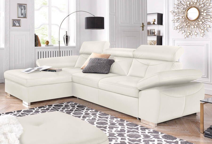 Exxpo sofa fashion Hoekbank Spring naar keuze met slaapfunctie en bedkist
