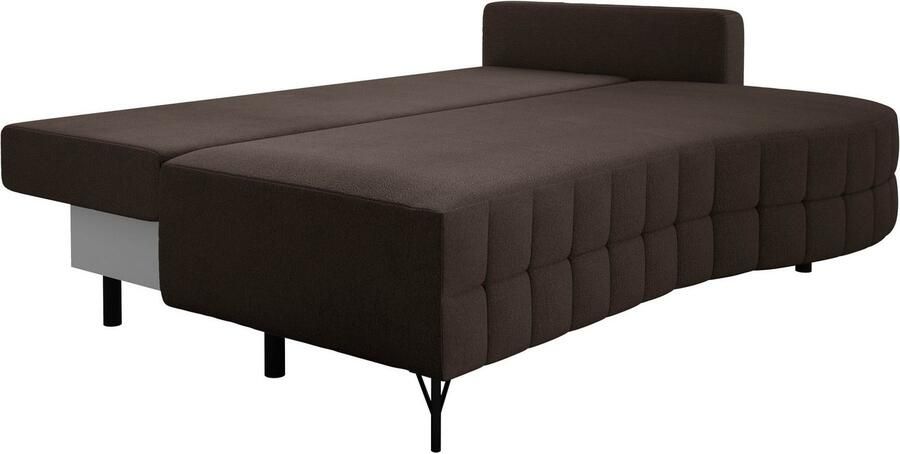 Exxpo sofa fashion Loungebank T wiggy slaapbank met bedfunctie en bedlade comfortabele bonellvering super zitcomfort elegante vormtaal - Foto 4