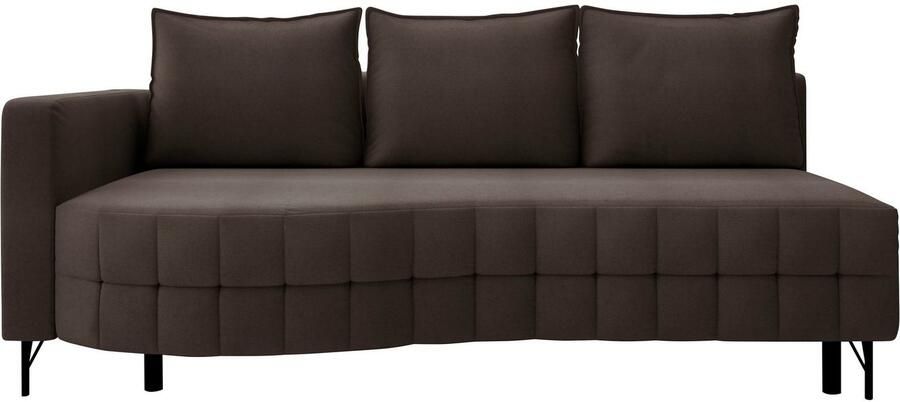 Exxpo sofa fashion Loungebank T wiggy slaapbank met bedfunctie en bedlade comfortabele bonellvering super zitcomfort elegante vormtaal - Foto 5