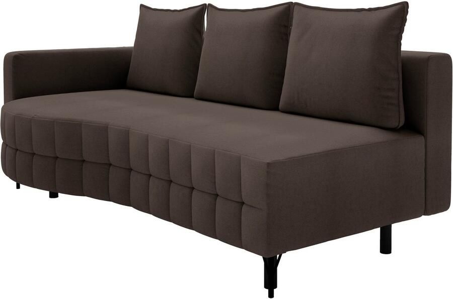 Exxpo sofa fashion Loungebank T wiggy slaapbank met bedfunctie en bedlade comfortabele bonellvering super zitcomfort elegante vormtaal - Foto 2
