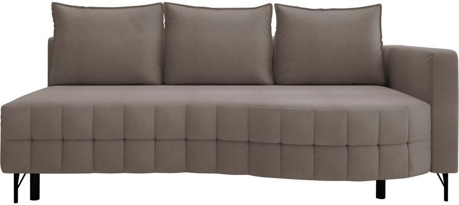 Exxpo sofa fashion Loungebank T wiggy slaapbank met bedfunctie en bedlade comfortabele bonellvering super zitcomfort elegante vormtaal - Foto 5