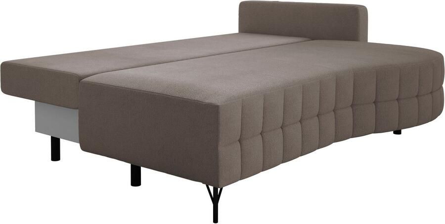 Exxpo sofa fashion Loungebank T wiggy slaapbank met bedfunctie en bedlade comfortabele bonellvering super zitcomfort elegante vormtaal - Foto 4