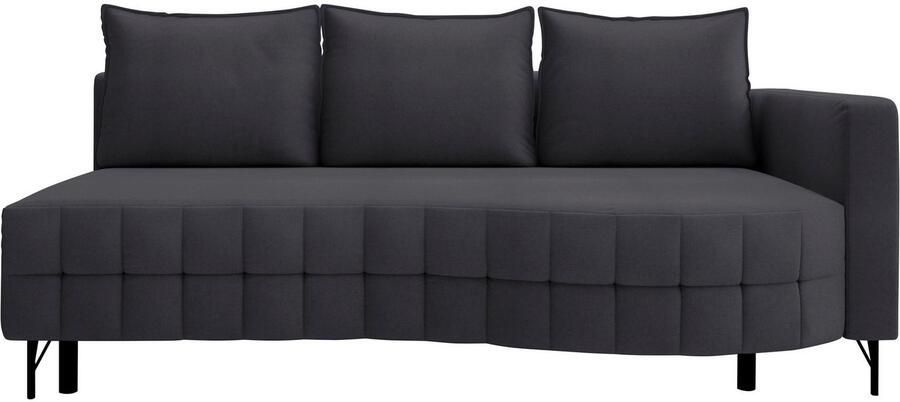 Exxpo sofa fashion Loungebank T wiggy slaapbank met bedfunctie en bedlade comfortabele bonellvering super zitcomfort elegante vormtaal - Foto 5