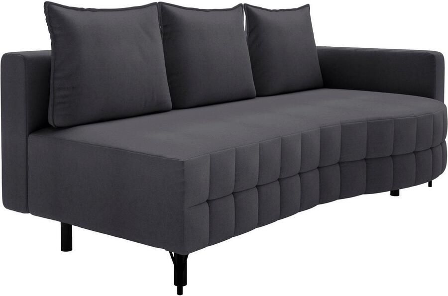 Exxpo sofa fashion Loungebank T wiggy slaapbank met bedfunctie en bedlade comfortabele bonellvering super zitcomfort elegante vormtaal - Foto 2