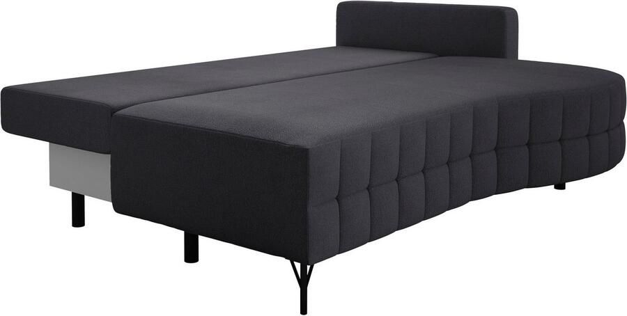 Exxpo sofa fashion Loungebank T wiggy slaapbank met bedfunctie en bedlade comfortabele bonellvering super zitcomfort elegante vormtaal - Foto 4