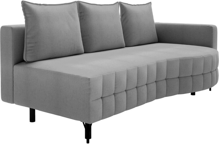 Exxpo sofa fashion Loungebank T wiggy slaapbank met bedfunctie en bedlade comfortabele bonellvering super zitcomfort elegante vormtaal - Foto 2