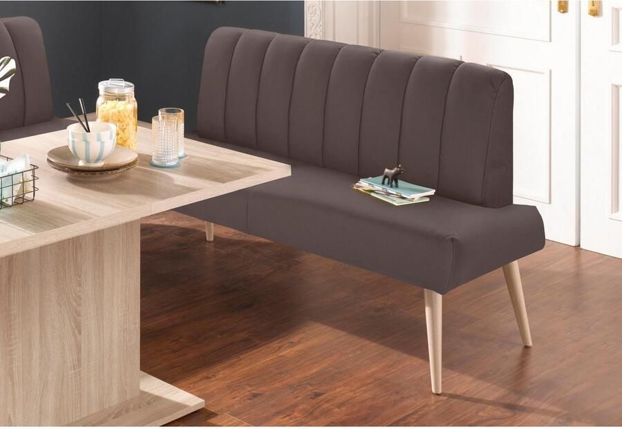 Exxpo sofa fashion Zitbank Costa moderne rugstikking comfortabel en elegant hoge houten voet - Foto 3