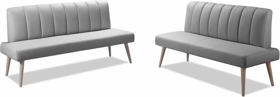 Exxpo sofa fashion Zitbank Costa moderne rugstikking comfortabel en elegant hoge houten voet - Foto 3