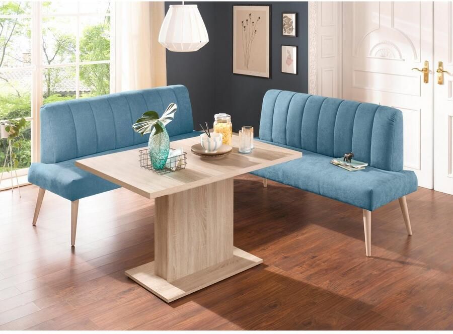 Exxpo sofa fashion Zitbank Costa moderne rugstikking comfortabel en elegant hoge houten voet - Foto 2