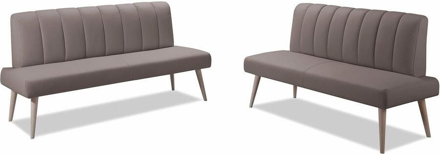 Exxpo sofa fashion Zitbank Costa moderne rugstikking comfortabel en elegant hoge houten voet - Foto 6