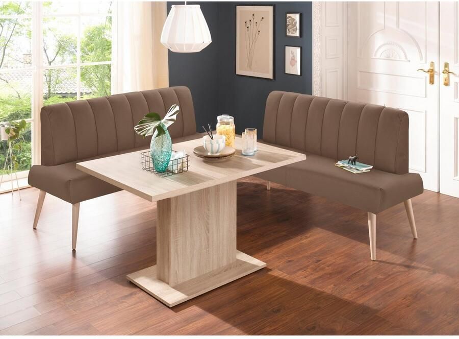 Exxpo sofa fashion Zitbank Costa moderne rugstikking comfortabel en elegant hoge houten voet - Foto 3