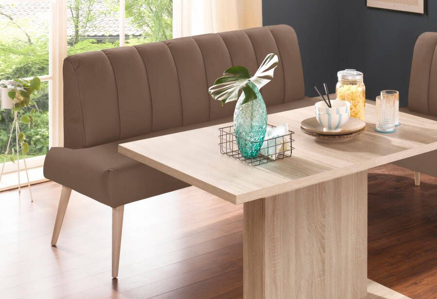 Exxpo sofa fashion Zitbank Costa moderne rugstikking comfortabel en elegant hoge houten voet - Foto 7