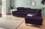 Exxpo sofa fashion Hoekbank met verstelbare hoofdsteun naar keuze met slaapfunctie en bedkist - Thumbnail 1