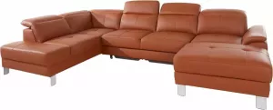 Exxpo sofa fashion Zithoek inclusief hoofd- resp. verstelbare rugleuning naar keuze met slaapfunctie en bedkist