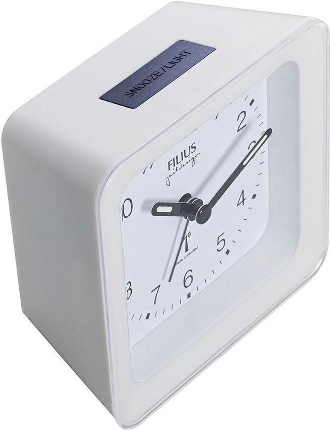 FILIUS zeitdesign Radiografische wekker Wecker slaapkamer lichtwijzers verlichting snooze