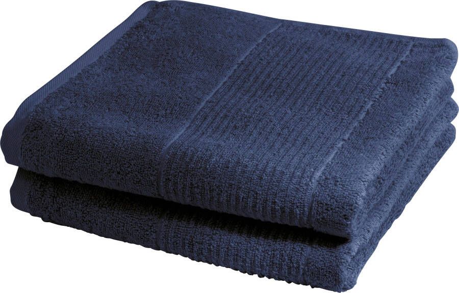 Fleuresse Douchelakens 2828 Badhanddoek handdoeken walkfrotté 100% katoen (2 stuks) - Foto 1