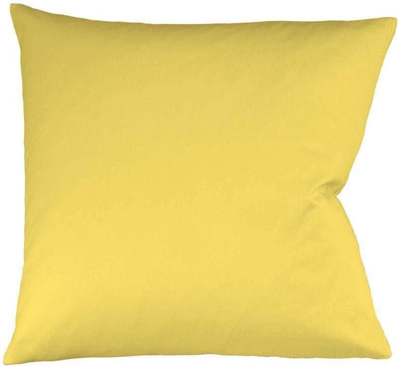 Fleuresse Kussenovertrek Colours Mako satijn glanzend glad topkwaliteit (2 stuks)