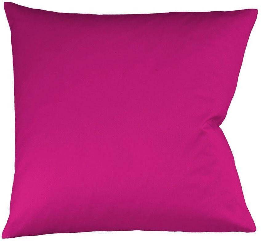 Fleuresse Kussenovertrek Colours Mako satijn glanzend glad topkwaliteit (2 stuks)