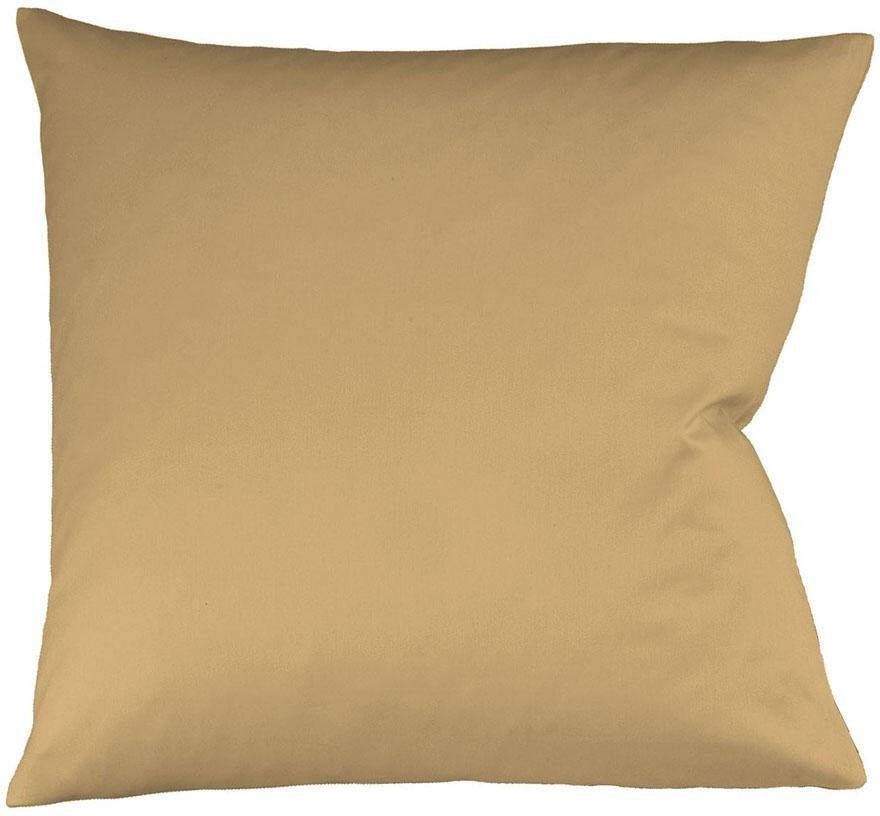 Fleuresse Kussenovertrek Colours Mako satijn glanzend glad topkwaliteit (2 stuks)