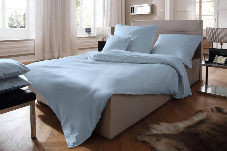 Fleuresse Overtrekset Colours in 135x200 155x220 of 200x200 cm Overtrek van 100% katoen effen met ritssluiting