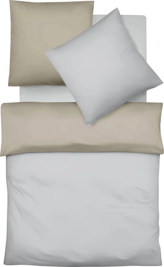 Fleuresse Tweezijdig te gebruiken overtrekset Lech W 4158 Edelflanell katoen in maat 135x200 155x220 200x200 cm - Foto 2