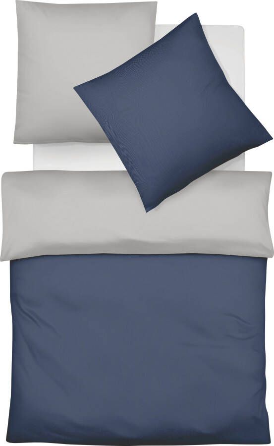 Fleuresse Tweezijdig te gebruiken overtrekset Lech W 4158 Edelflanell katoen in maat 135x200 155x220 200x200 cm - Foto 2