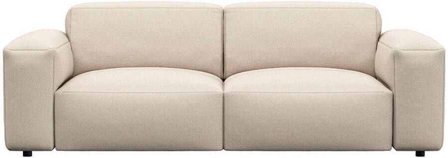 FLEXLUX 2 5-zitsbank Lucera Sofa modern & gezellig koudschuim stalen nosagvering