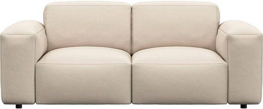 FLEXLUX 2-zitsbank Lucera Sofa modern & gezellig koudschuim stalen nosagvering - Foto 7