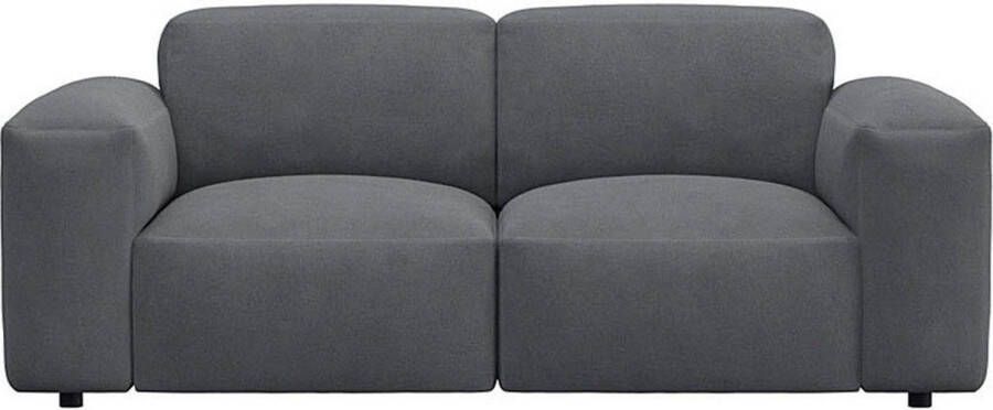 FLEXLUX 2-zitsbank Lucera Sofa modern & gezellig koudschuim stalen nosagvering