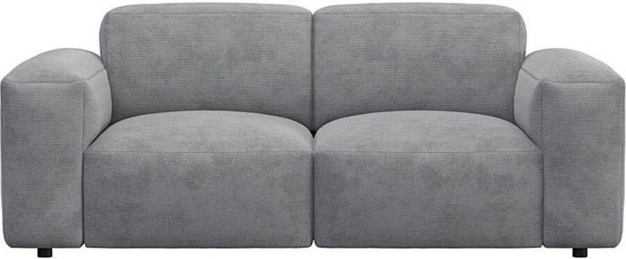 FLEXLUX 2-zitsbank Lucera Sofa modern & gezellig koudschuim stalen nosagvering - Foto 7