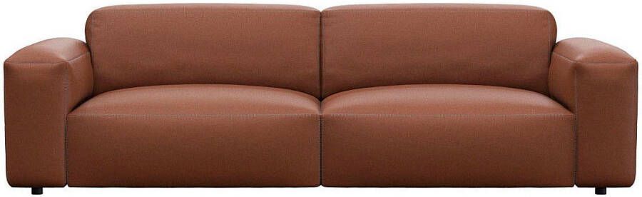 FLEXLUX 3-zitsbank Lucera Sofa modern & gezellig koudschuim stalen nosagvering