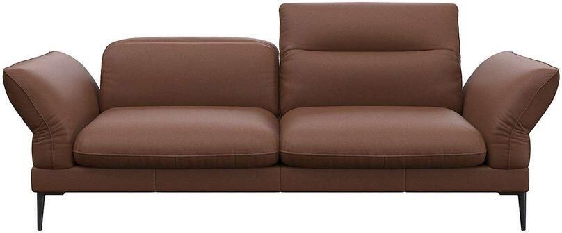 FLEXLUX 2 5-zits Salino functie-sofa relaxsofa Bank met arm- en hoofdeinde verstellingen koudschuim & staalgolven - Foto 3