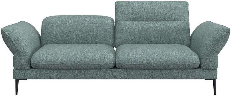 FLEXLUX 2 5-zits Salino functie-sofa relaxsofa Bank met arm- en hoofdeinde verstellingen koudschuim & staalgolven - Foto 3