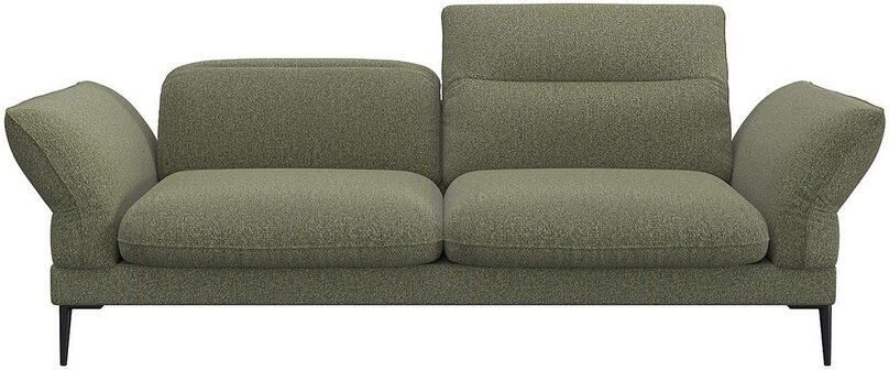 FLEXLUX 2 5-zits Salino functie-sofa relaxsofa Bank met arm- en hoofdeinde verstellingen koudschuim & staalgolven - Foto 3