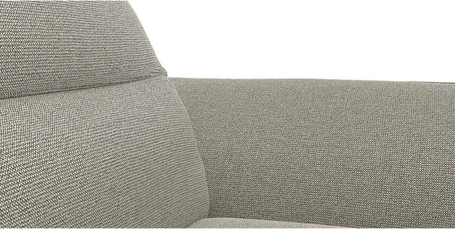 FLEXLUX 2 5-zits Salino functie-sofa relaxsofa Bank met arm- en hoofdeinde verstellingen koudschuim & staalgolven - Foto 2