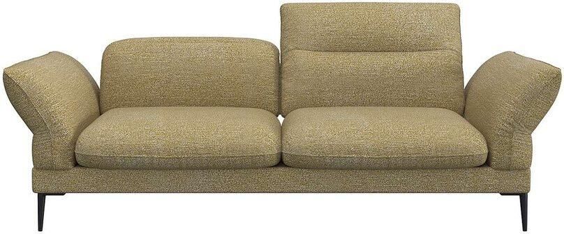 FLEXLUX 2 5-zits Salino functie-sofa relaxsofa Bank met arm- en hoofdeinde verstellingen koudschuim & staalgolven - Foto 3